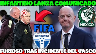 🚨 ATENCIÓN  ¡El Presidente de la FIFA Lanza Tremendo Mensaje Tras el INCIDENTE del Vasco Aguirre [upl. by Alf]