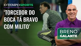 Técnico do Galo tem mágoa no Boca e boa impressão dos argentinos diz Breno Galante [upl. by Ashla]