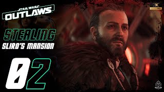 Star Wars Outlaws Gameplay Stealing Sliros Mansion [upl. by Leuqer666]