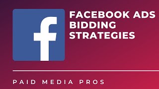 Facebook Ads Bidding Strategies [upl. by Julianne]