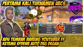 PERTAMA KALI KOPRAL JONO IKUT TURNAMEN UECS BARENG YOUTUBER FF KETEMU EFDEWE AUTO DEG DEGAN [upl. by Baggett]