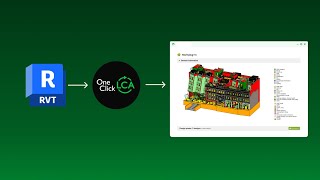How to use One Click LCA with Revit [upl. by Nosaj]
