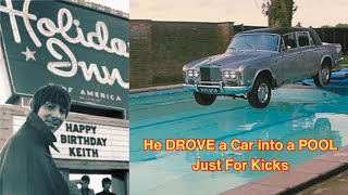 Keith Moon’s Birthday Bash Gone Wrong – The Car in the Pool Incident [upl. by Hirza]