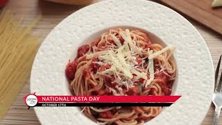 National Pasta Day  October 17 [upl. by Haidebej]