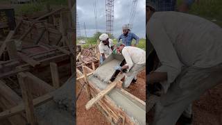 Plinth beam concrete work l Concrete pouring with trolley l Concrete work concrete construction [upl. by Niala]