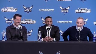 New Hornets head of basketball ops Jeff Peterson introduced in Charlotte [upl. by Inami]