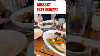 Most Expensive Dish at Theresas Steakhouse [upl. by Mascia]