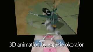 Naruto  2D to 3D animation exercise [upl. by Stallworth]