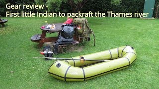 Gear review  packrafting the Thames river [upl. by Lanna]