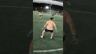 Goalkeeping skills football trending shortvideo vairalvideo shortsfeed goalkeeping shorts [upl. by Hogue]