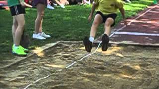 Sports Day  Long jump in slow motion [upl. by Assili496]