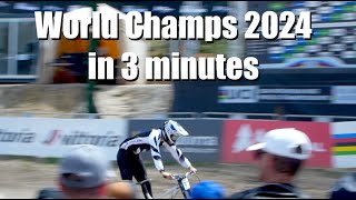 My MTB World Champs Pal Arinsal Andorra 2024 in 3 minutes [upl. by Crowns468]