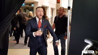 quotWe own this companyquot  Conor McGregor makes his UFC return in Gdansk [upl. by Ahseia283]