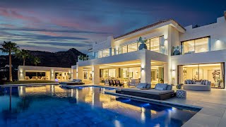 €12500000 Brand New Modern Mansion Frontline Golf in Marbella  Drumelia Real Estate [upl. by Ekenna653]