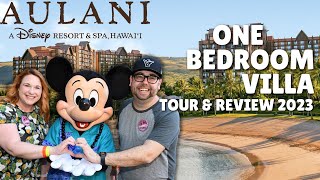 Disneys Aulani 1 Bedroom Villa 2023 Full Tour and Review [upl. by Svoboda607]