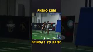 PHENO KING BRINGAS VS SAITO juswingans mavsmentality basketball [upl. by Ennovahs119]