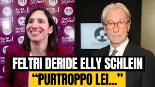 Vittorio Feltri è una furia contro Schlein “Purtoppo lei…” [upl. by Avehsile425]