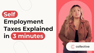 Demystifying Self Employment Taxes Self Employment Taxes Explained in 3 minutes [upl. by Droffig56]