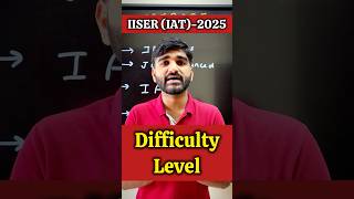 IISER Aptitude Test 2025 Exam Difficulty😳 Level Increases shorts iiser jeemain iat2025 jee2025 [upl. by Atal]