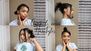 Cute amp easy hairstyles for straight hair [upl. by Ross]