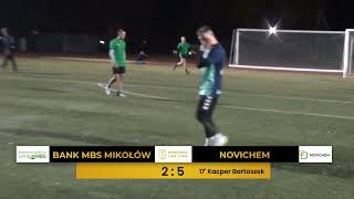 Bank MBS Mikołów vs Novichem 6 tydzień SLF Śląsk JesieńWiosna 202425 [upl. by Artim463]