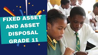 Accounting Grade 11 Term 1  Fixed assets and Asset disposal March 2023 Paper [upl. by Akinet]