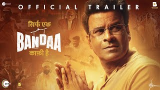 Sirf Ek Bandaa Kaafi Hai Trailer  Manoj Bajpayee  BSL Zee Studios Suparn  23rd May on Zee5 [upl. by Colis]