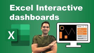 Interactive dashboards in Excel with slicers amp timelines [upl. by Ramuk]