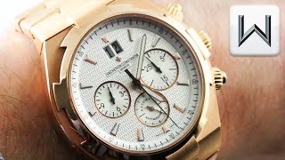 Vacheron Constantin Overseas Chronograph 49150B01R9454 Luxury Watch Review [upl. by Loseff]