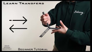 3 Simple Fan Combos  Beginner BalisongButterfly Knife Tutorial [upl. by Wickman]