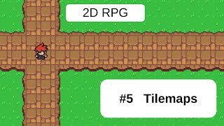 Topdown 2D RPG In Unity  05 Tilemaps [upl. by Elka]