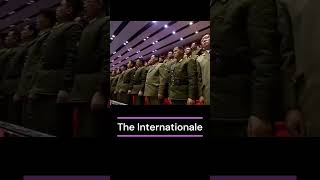 quotThe Internationalequot  Performance by North Korea 🇰🇵 2024 music dprk russia song concert short [upl. by Yeliac884]