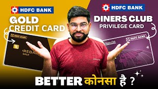 Regalia Gold Vs Diners Club Credit Card  All Benefits amp Features [upl. by Erlina326]