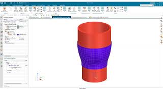 2D Meshing in Simcenter Nastran [upl. by Valonia]