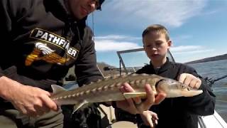 New Brunswick Sturgeon Fishing [upl. by Ripleigh]