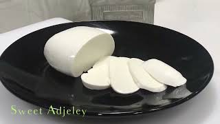 Homemade Mozzarella Cheese Without Rennet [upl. by Grogan]