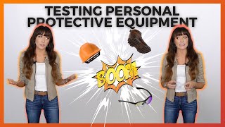 PPE SAFETY VIDEO  Testing common types of PPE [upl. by Warrick168]