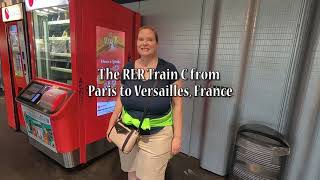 Paris to Versailles France via RER Train C [upl. by Dorry]