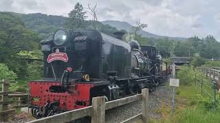 Welsh Highland Railway Beddgelert Snowdonia UK [upl. by Armillia]