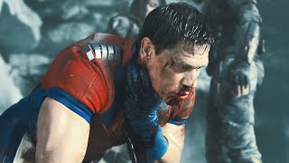 The Suicide Squad  Bloodsport vs Peacemaker Fight Scene  Movie CLIP 4K [upl. by Galanti]