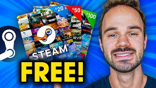 5 BEST Ways To Get Free Steam Gift Cards amp Games Working Methods [upl. by Stavro112]