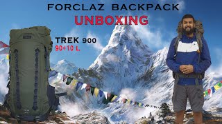 Best Trekking Backpack UNBOXING  Forclaz TREK 900 9010 L Review Must Watch Malayalam Vlog 27 [upl. by Olly]