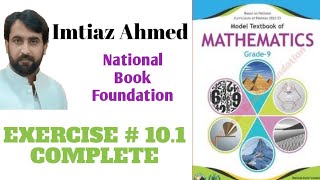 Class 9 Maths NBF Exercise  101 complete FBISE Maths 9 Ex101complete new book maths 9 Ex101 [upl. by Schlenger]