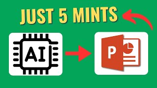 Make PPT with AI in just 5 MINT   Sanju Pandit [upl. by Pirzada]