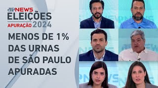 Veja primeiros números da apuração das eleições municipais [upl. by Wallas877]