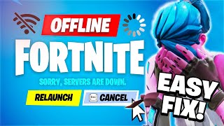 Why is Fortnite Servers Down How to Fix Fortnite Servers Not Responding [upl. by Koch489]