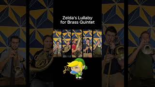 Zeldas Lullaby for Brass Quintet videogames music zelda brassquintet [upl. by Einahpehs]