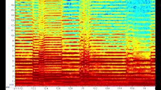 Espectrograma da gaita de fole [upl. by Kozloski]