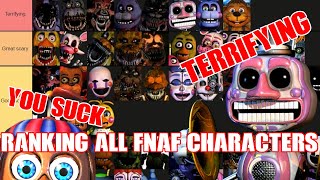 Ranking ALL 77 FNAF Characters  Tiermaker [upl. by Eessac]