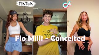 Flo Milli  Conceited NEW Dance TikTok Challenge Compilation [upl. by Ephraim]